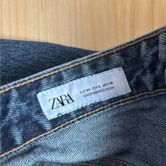 Zara mid rise wide leg jeans - Picture 4 of 4